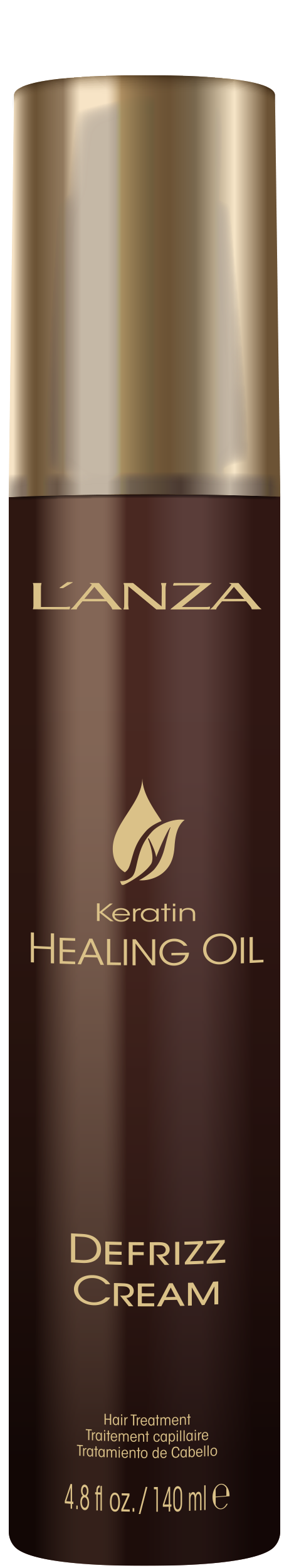 L'ANZA  Keratin Healing Oil Defrizz Cream